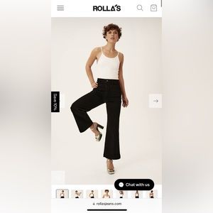 Rolla’s Sailor Black Jeans